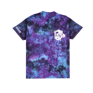 RAY VOLPE - VOLPETRON FACE MELT TIE DYE T-SHIRT
